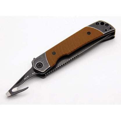 Revo Duo Linerlock Drop Point Brown DUODROPBRN by Revo