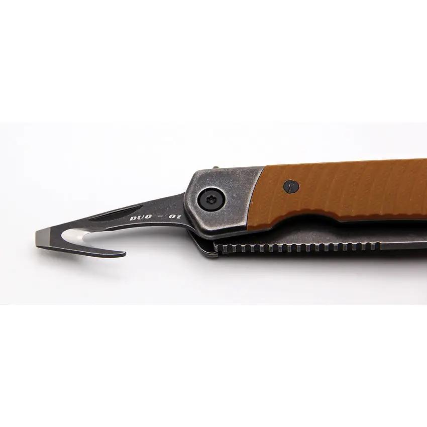 Revo Duo Linerlock Drop Point Brown DUODROPBRN by Revo