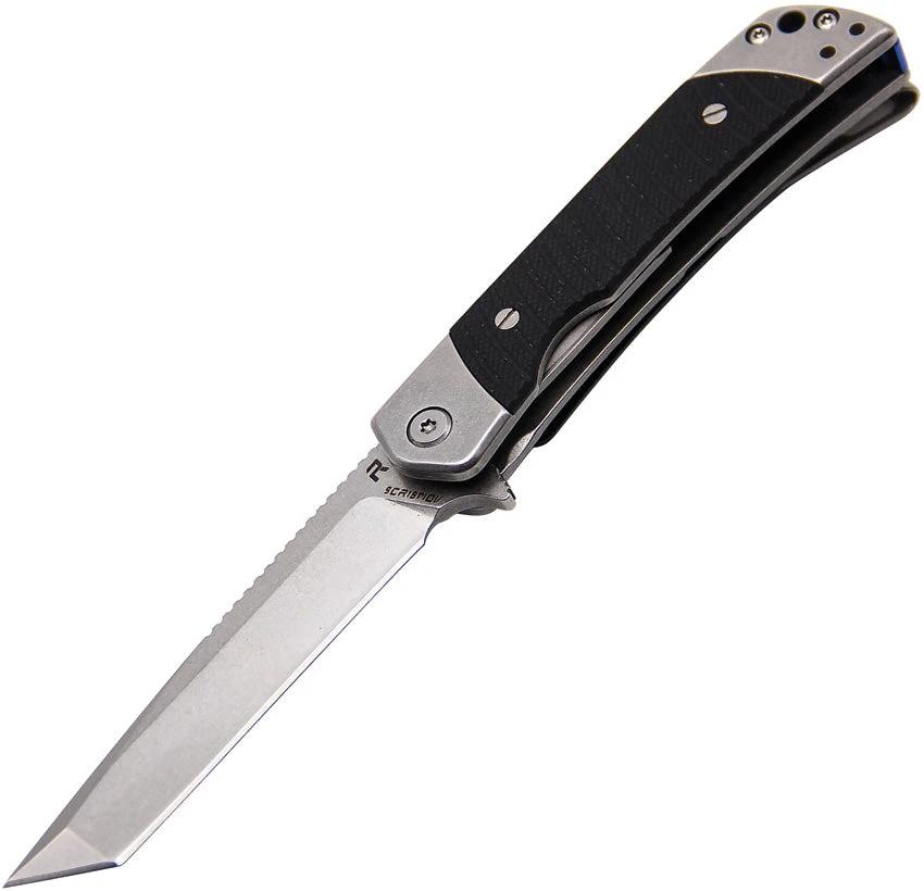 Revo Duo Linerlock Tanto Black DUOTANTOBLK by Revo
