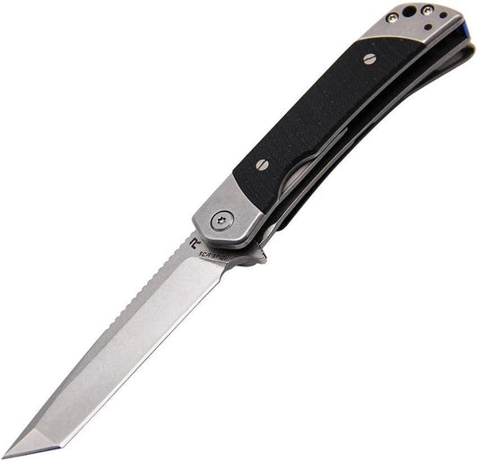 Revo Duo Linerlock Tanto Black DUOTANTOBLK by Revo