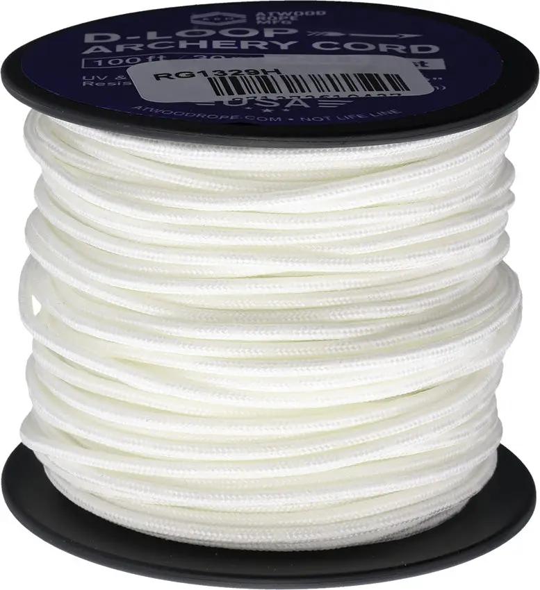 Atwood Rope MFG D-Loop Cord Glow 3 By 32 Inch Diameter 345 Lb Uber Glow 100 Ft Outdoor Climbing by Atwood Rope MFG