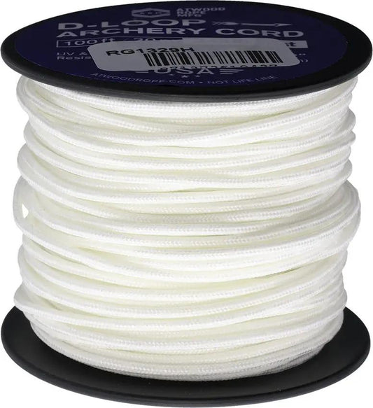 Atwood Rope MFG D-Loop Cord Glow 3 By 32 Inch Diameter 345 Lb Uber Glow 100 Ft Outdoor Climbing by Atwood Rope MFG