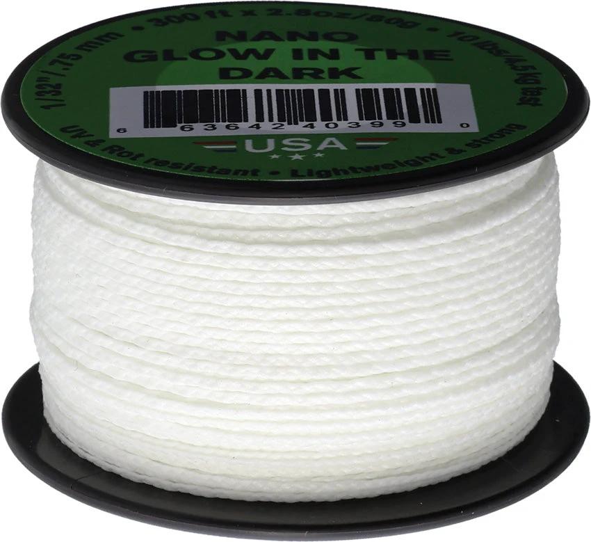 Atwood Rope MFG Nano Cord 300Ft Glow GLOW-NC300 by Atwood Rope MFG