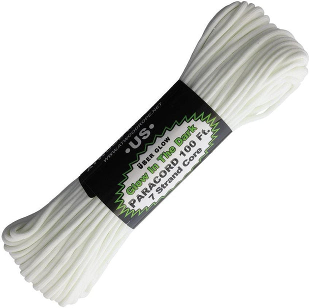 Atwood Rope MFG 550 Paracord Glow GLOW-PC100 by Atwood Rope MFG