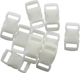 Atwood Rope Mfg Paracord Buckle Uber Glow 0.38in Curved Side Release 56Lb Glows 14 Hours Pack Of 10 Outdoors by Atwood Rope MFG