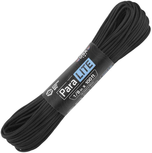 Atwood Rope MFG ParaLITE 100ft Black PARA-LITE 100 by Atwood Rope MFG