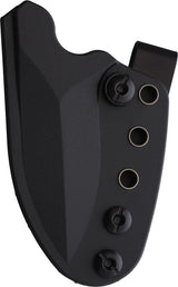 Regiment Blades Low Viz Pro Fixed Blade RB LVP - Black TiNi Coated 8Cr14MoV Blade Full Tang Finger Ring by Regiment Blades