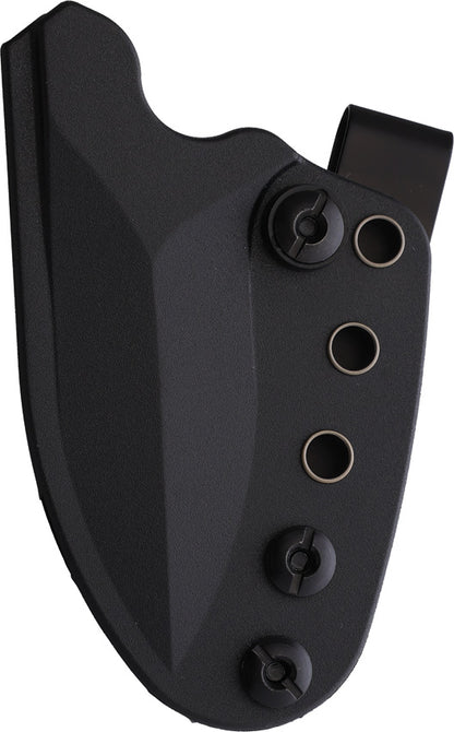 Regiment Blades Low Viz Pro Fixed Blade RB LVP - Black TiNi Coated 8Cr14MoV Blade Full Tang Finger Ring by Regiment Blades