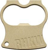 Red Horse Knife Works Bad Apple Bottle Opener Brass RH015 by Red Horse Knife Works