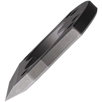 Red Horse Knife Works Puncher's Chance Ice Scraper RH016 - D2 Tool Steel, Stonewashed Finish, 2.5in Overall by Red Horse Knife Works