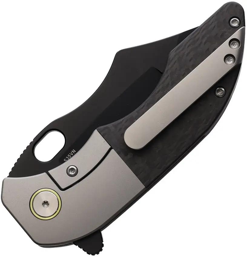 Red Horse Knife Works War Pig Framelock Black PVD BLACK by Red Horse Knife Works