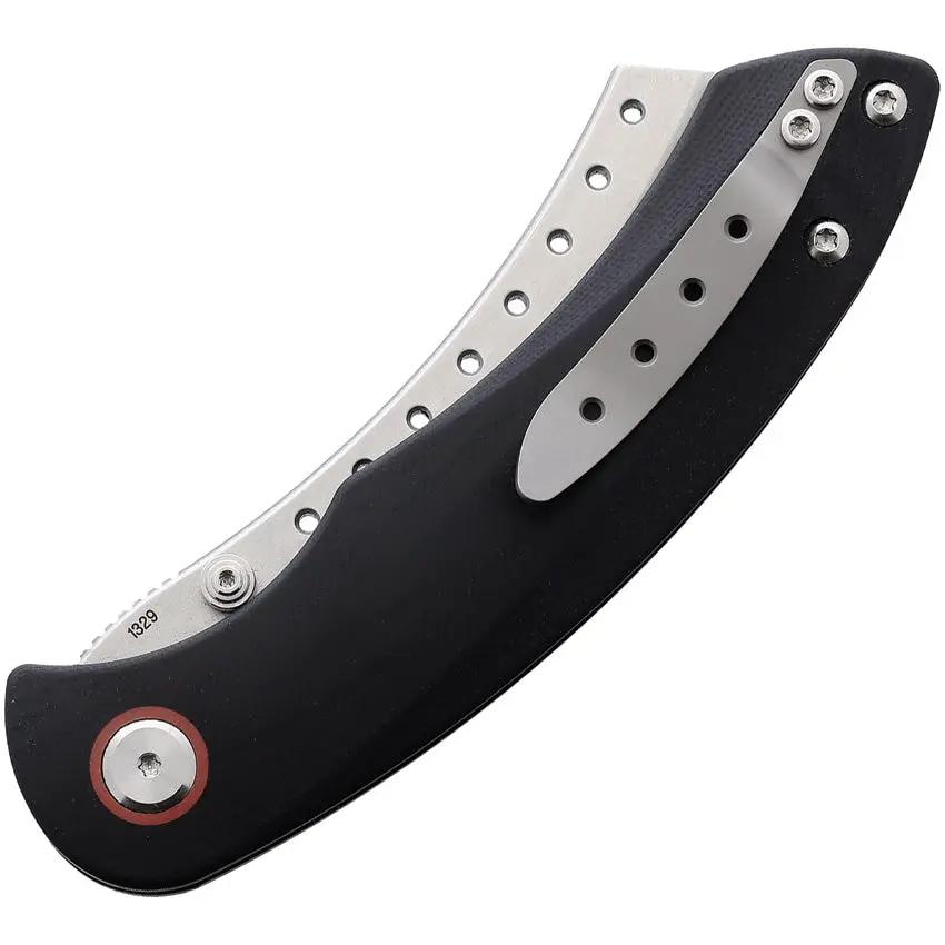 Red Horse Knife Works Hell Razor Linerlock SW RH06 G10 STONEWASH by Red Horse Knife Works