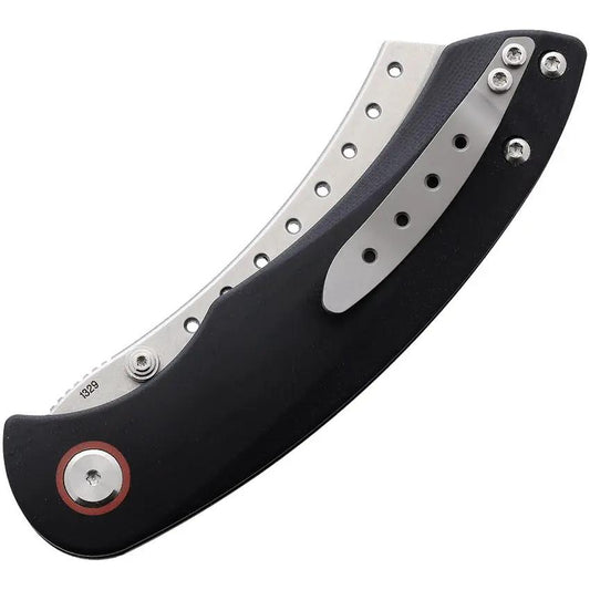 Red Horse Knife Works Hell Razor Linerlock SW RH06 G10 STONEWASH by Red Horse Knife Works
