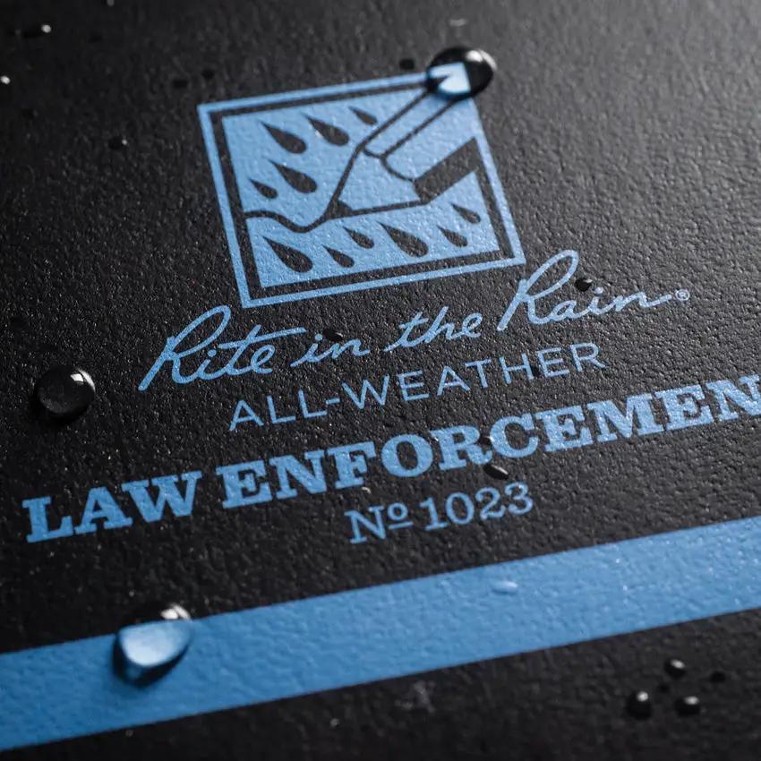 Rite In The Rain Law Enforcement Notebook Waterproof All Weather Paper Durable Field Flex Cover 112 Pages by Rite in the Rain