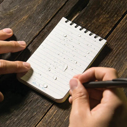 Rite In The Rain Top Spiral Yellow Notebook 3x5 Waterproof Field Notebook For Outdoor Professionals by Rite in the Rain