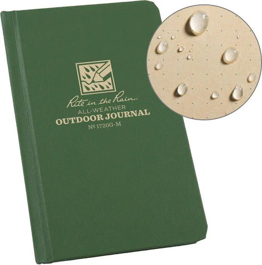 Rite in the Rain Outdoor Journal Hardbound 1720G-M by Rite in the Rain
