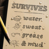 Rite in the Rain Outdoor Journal Hardbound 1720G-M by Rite in the Rain