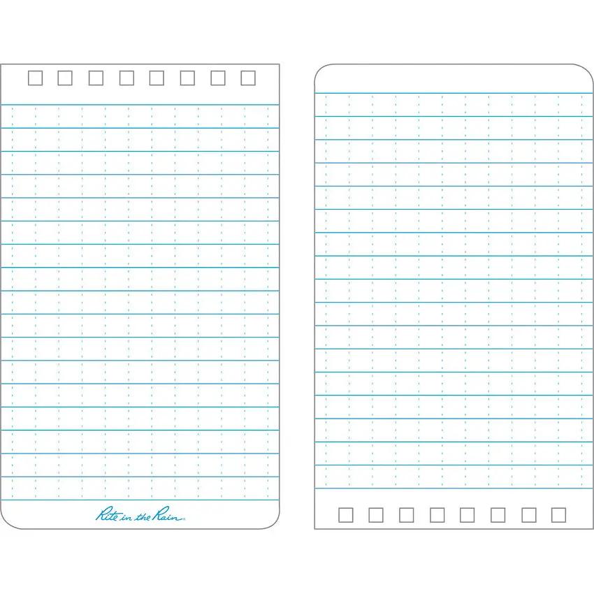 Rite In The Rain 3x5 Top Spiral Notebook Durable Pocket Journal For Fieldwork Quick Notes by Rite in the Rain