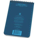 Rite In The Rain Top Spiral Notebook 4x6 Blue For Fieldwork by Rite in the Rain