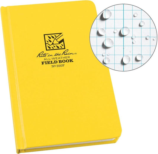 Rite in the Rain Field Bound Book Yellow 350F by Rite in the Rain