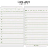 Rite In The Rain Golf Notebook 4 Yardage Book With Field-Flex Cover For Golfers Seeking Advanced Stats by Rite in the Rain