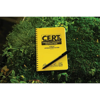 Rite In The Rain CERT Field Operators Guide 573 Waterproof Spiral Bound For CERT Responders by Rite in the Rain
