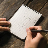 Rite In The Rain Top Spiral Weatherproof Notebook 4x6 Black For Outdoor Fieldwork by Rite in the Rain
