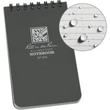 Rite In The Rain Top Spiral Notebook 3x5 Gray Weatherproof Jotter For Field Pros And Travelers by Rite in the Rain