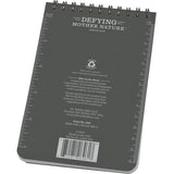 Rite In The Rain Notebook 4x6 Top Spiral Gray With Weatherproof Paper For Outdoor Field Journals by Rite in the Rain