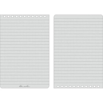 Rite In The Rain Notebook 4x6 Top Spiral Gray With Weatherproof Paper For Outdoor Field Journals by Rite in the Rain