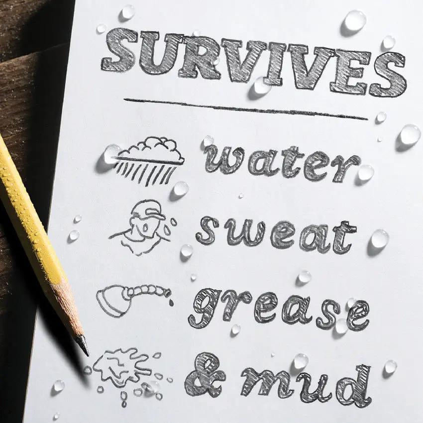 Rite In The Rain Notebook 4x6 Top Spiral Gray With Weatherproof Paper For Outdoor Field Journals by Rite in the Rain