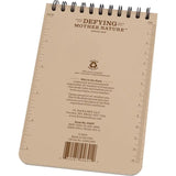 Rite In The Rain 4x6 Top Spiral Notebook Tan Waterproof Paper For Outdoor Pros Field Work by Rite in the Rain