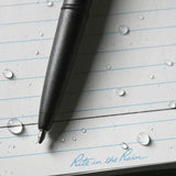 Rite In The Rain All Weather Pressurized Bullet Pen Black For Outdoor Professionals Writes On Wet Paper Upside Down by Rite in the Rain
