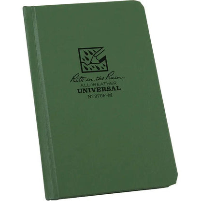 Rite In The Rain Field Bound Book Green 970F-M Weatherproof Compact Field Log For Hikers And Researchers by Rite in the Rain