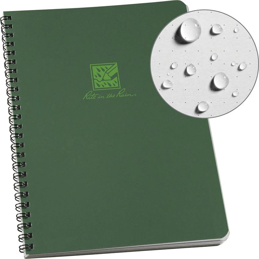 Rite in the Rain Large Side Spiral Dot Grid 973DG-LG by Rite in the Rain