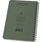 Rite In The Rain Side Spiral Weatherproof Notebook Green Compact Field Journal For Outdoor Pros by Rite in the Rain