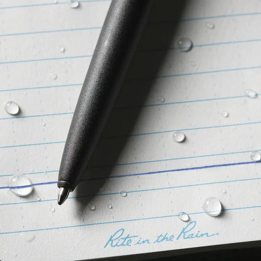 Rite In The Rain All Weather Pen Clicker Black 97B For Outdoorsmen Writes In Any Weather And Upside Down Permanent Ink by Rite in the Rain