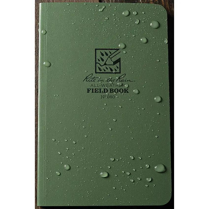 Rite In The Rain Field Side Bound Notebook 980 Weatherproof Compact Perforated Pages For Outdoor Professionals by Rite in the Rain