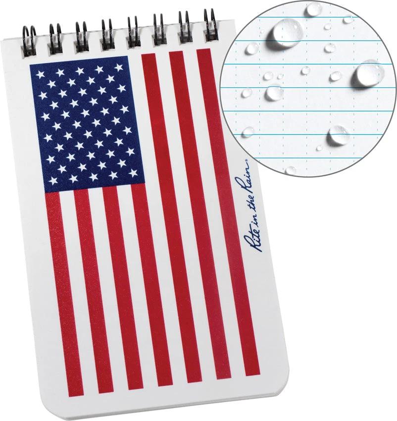 Rite in the Rain Top Spiral Flag Notebook 3x5 FLW35 by Rite in the Rain