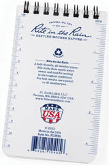 Rite in the Rain Top Spiral Flag Notebook 3x5 FLW35 by Rite in the Rain
