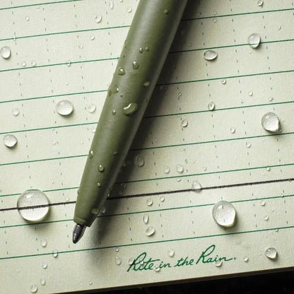 Rite In The Rain All Weather Metal Pen OD OD97 For Outdoorsmen Writes Upside Down In Extreme Temperatures by Rite in the Rain