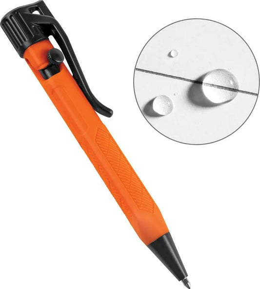 Rite in the Rain Mini Bolt-Action Pen Orange OR20 by Rite in the Rain