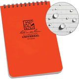 Rite in the Rain Top Spiral Notebook Blaze Orange 4x6 for Fieldwork and Travel Durability and Convenience by Rite in the Rain
