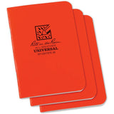 Rite In The Rain Stapled Mini Notebook 3 Pack All Weather Paper Field Flex Cover For Outdoors by Rite in the Rain