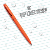 Rite In The Rain All-Weather Pen Clicker Orange OR97 For Outdoor Pros Weatherproof Durable Field Pen by Rite in the Rain