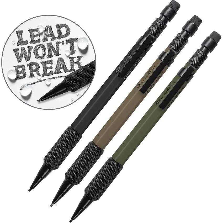 Rite In The Rain Mechanical Pencil 3-Pack All-Weather Glove-Friendly 1.3mm Lead For Outdoor Field Pros by Rite in the Rain