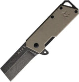 RIVE Knives Rogue Mini Linerlock Sandstorm ROGUE MINI SANDSTORM by RIVE Knives