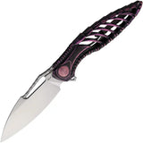 Rike Knife Thor 6 Framelock Purple Ti RK-11287-3 by Rike Knife