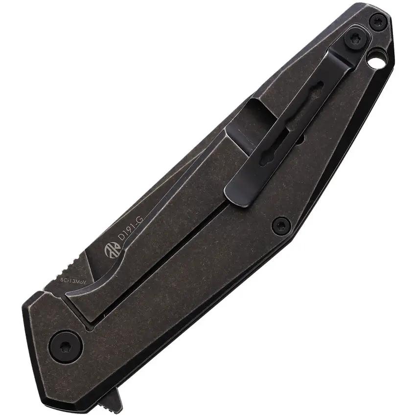 RUIKE D191 Framelock EDC Knife - Rugged OD Green G10 Handle 4 Inch 8Cr13MoV Blade for Outdoor Enthusiasts by RUIKE