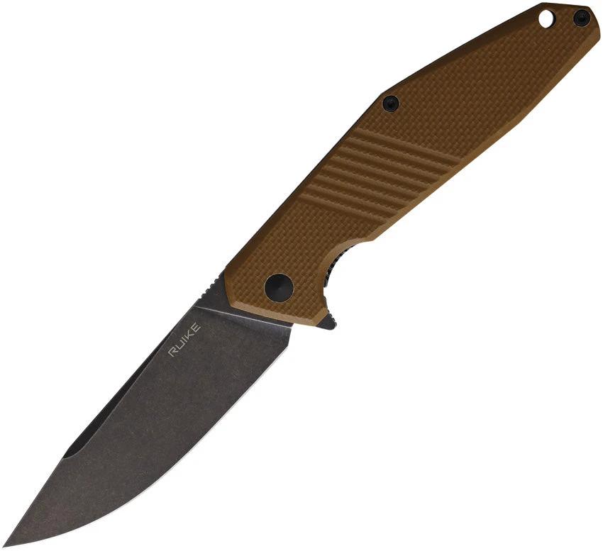 RUIKE D191 Framelock Brown D191-W by RUIKE